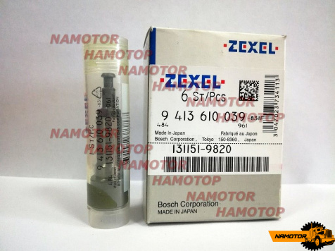 Плунжер 131151-9820 A117 ISUZU 6BD1T zexel